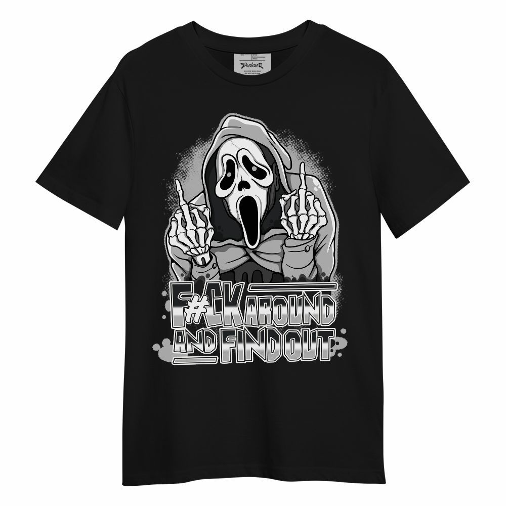 Shirt To Match Low 85 Metallic Black 1s - F#CK And Find Out Graphic Unisex Shirt