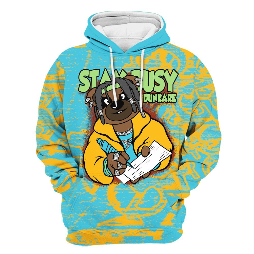 Hoodie To Match SB Dunk Di'Orr Greenwood - Maintain Activity Bear Avant-Garde All Over Print