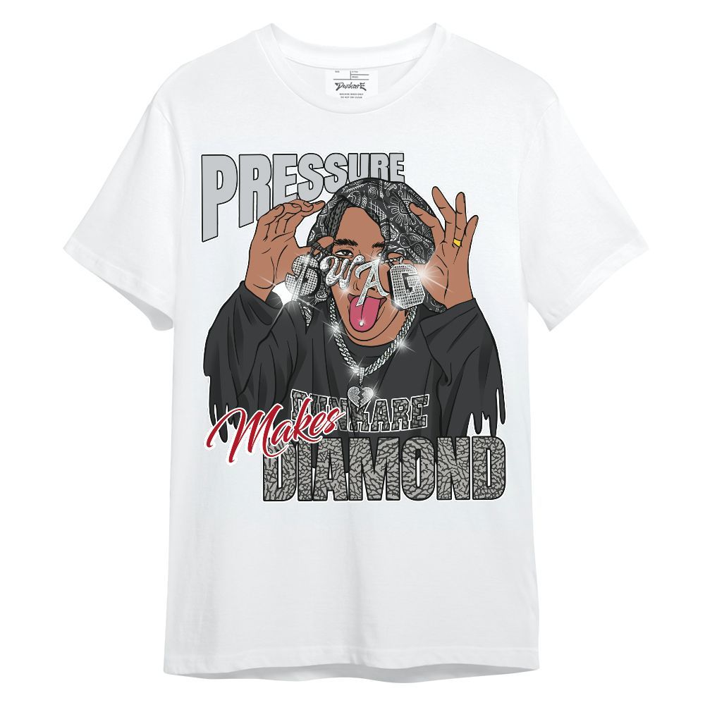 Shirt To Match Black Cement 3s - Pressures Makes Shirt To Match Unisex Shirt