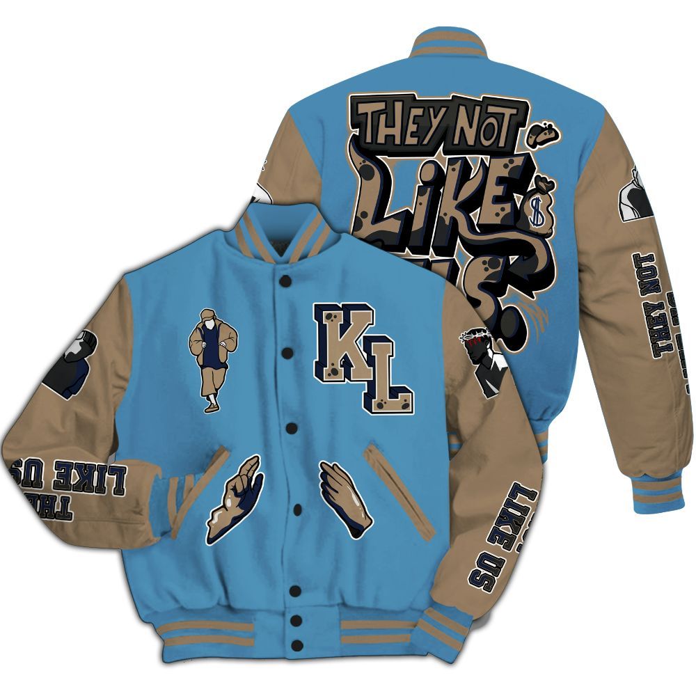 Varsity Jacket To Match Air Force 1 Stash - Dislike Us Graphic All Over Print