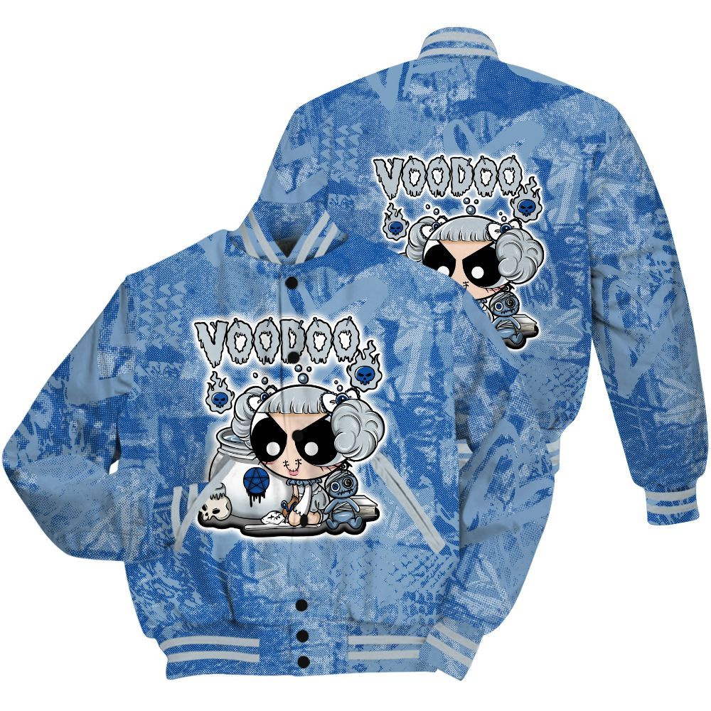 Varsity Jacket To Match Low Space Jam 11s Shirt - Voodooz Heart Grunge All Over Print