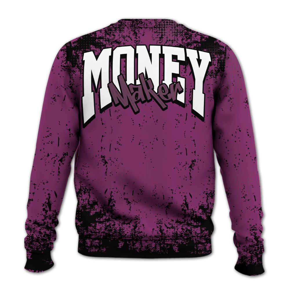 Sweatshirt To Match Air Max Sunder Gore Tex Bold Berry - Move In Silence Money Street Retro All Over Print