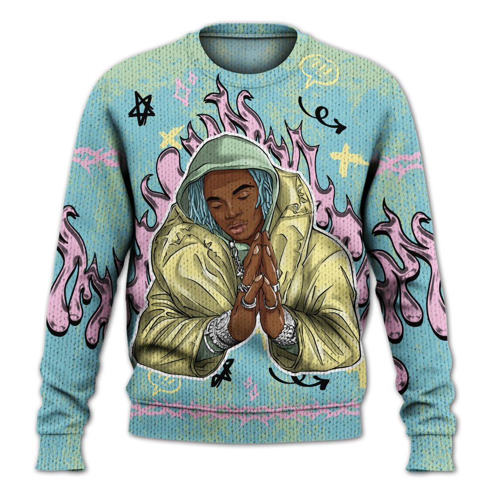 Knitted Sweater To Match SB Dunk Low Visty - Trappin' Unique Graphics