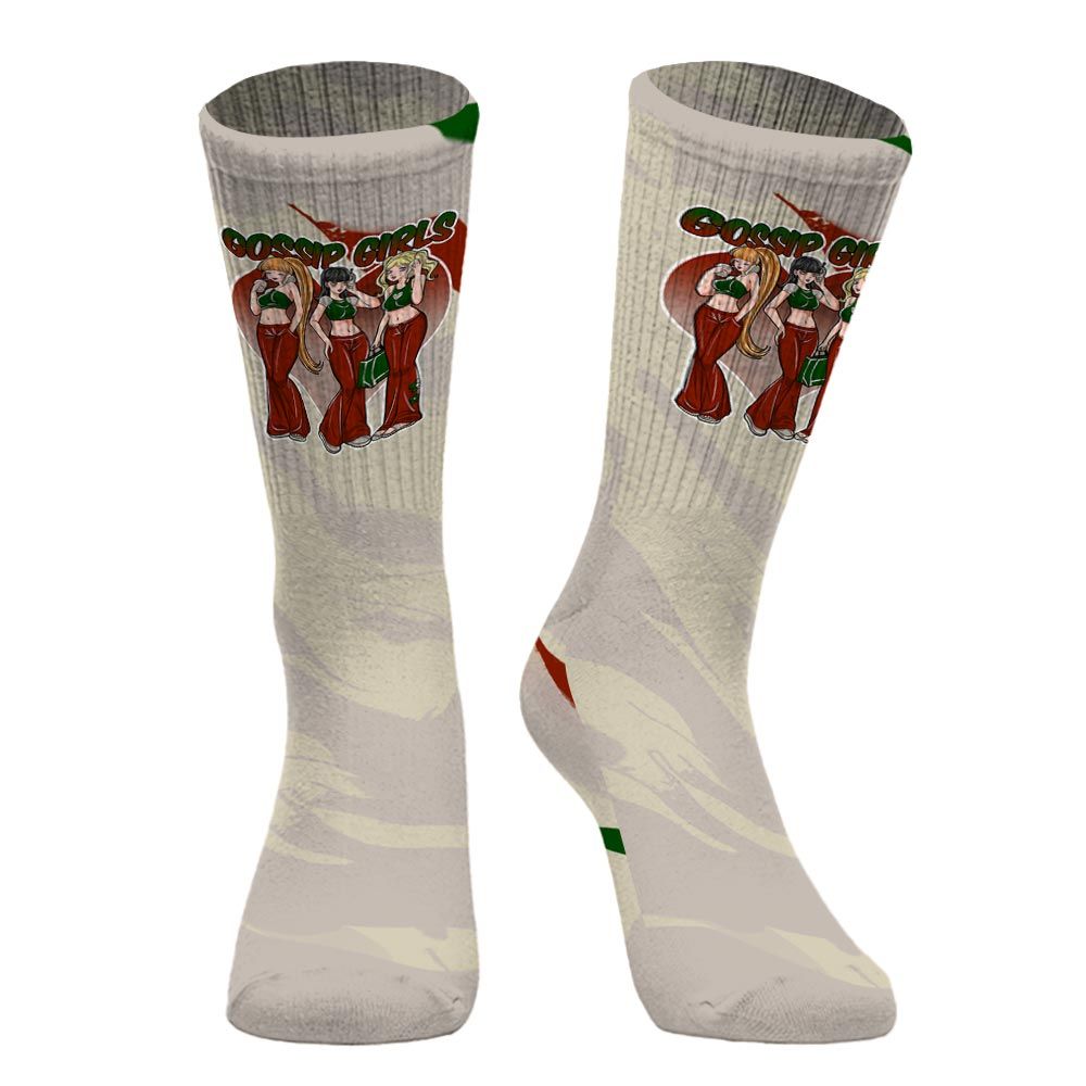 Sock To Match El Grito 5s - Gossip'Girls Colored