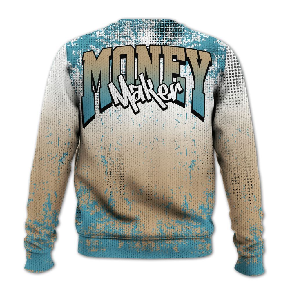 Sweater To Match H-Town 11s - Move In Silence Money Street Retro Graphic