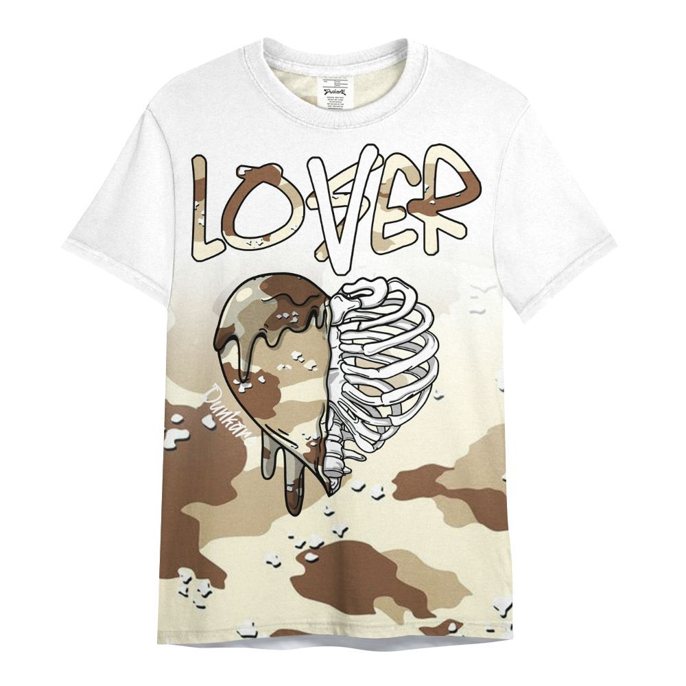 Shirt To Match Desert Camo 3s - Loser Lover Dripping All Over Print