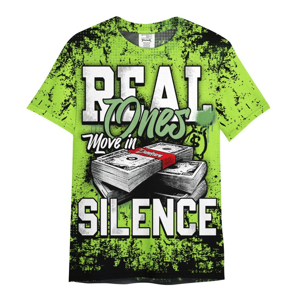 Shirt To Match Kobe 6 SE Grinch - Move In Silence Money Street Retro All Over Print