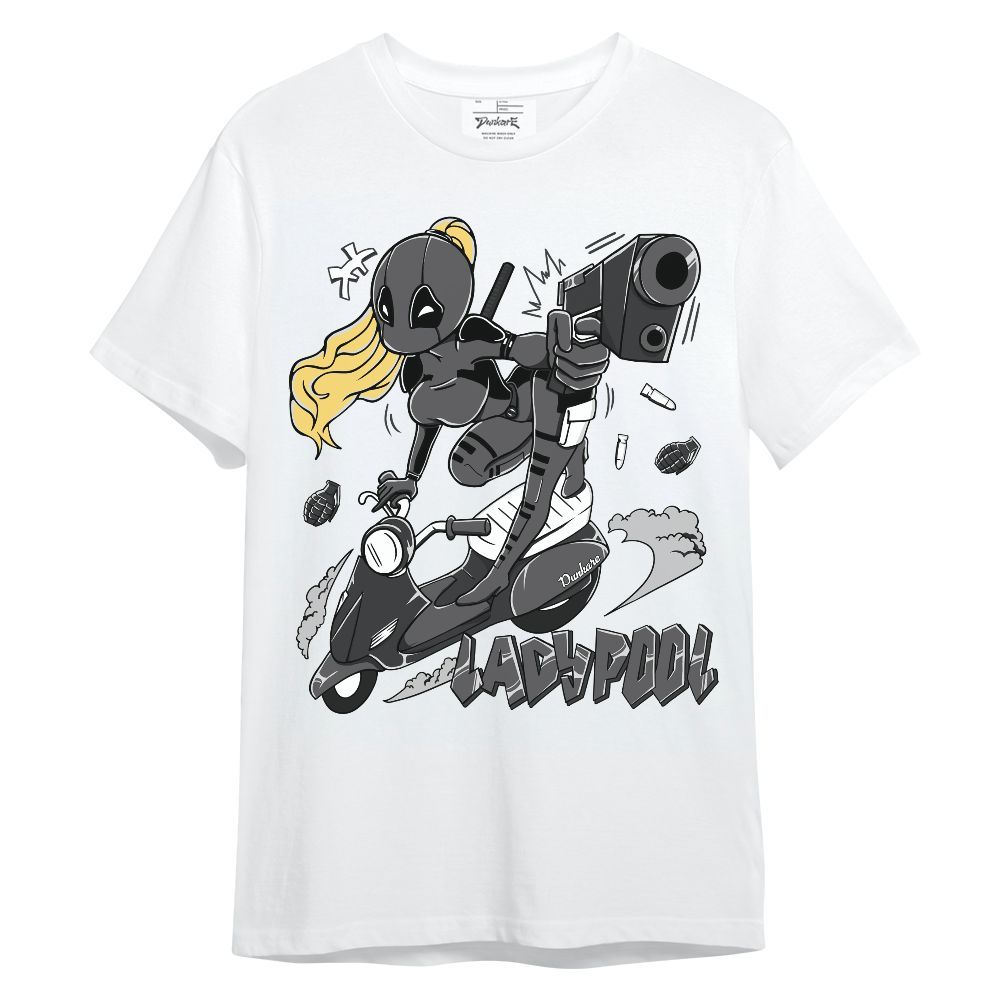 Shirt To Match White Thunder 4s - Lady Pool Cartoon Unisex Shirt