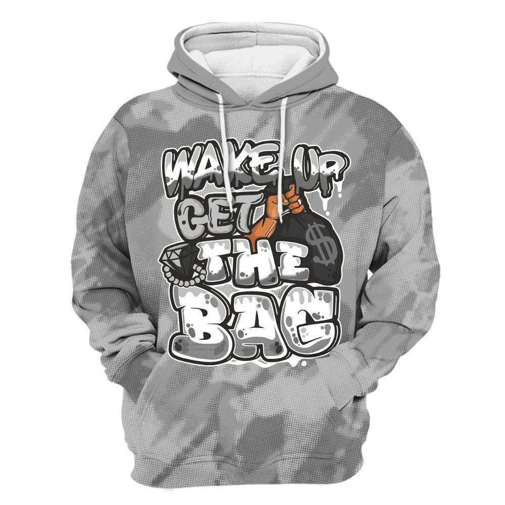 Hoodie To Match Black Wolf Grey 12s - Get More Bags Abstract