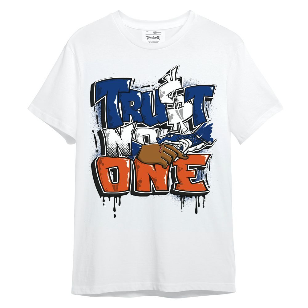 Shirt To Match Mid Knicks 1s - Trust No One Drip Unisex Shirt