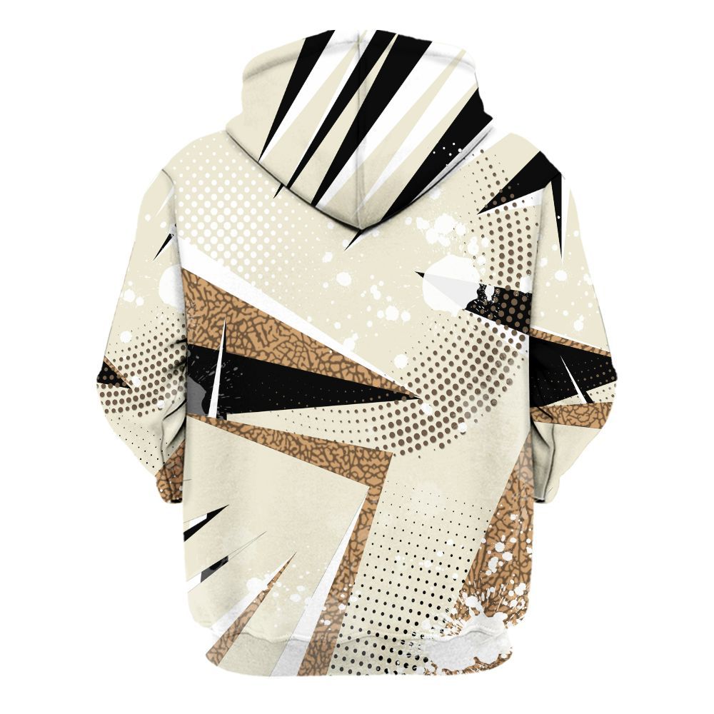 Hoodie To Match Orewood Brown 3s - Poly Trust No One Dripping All Over Print