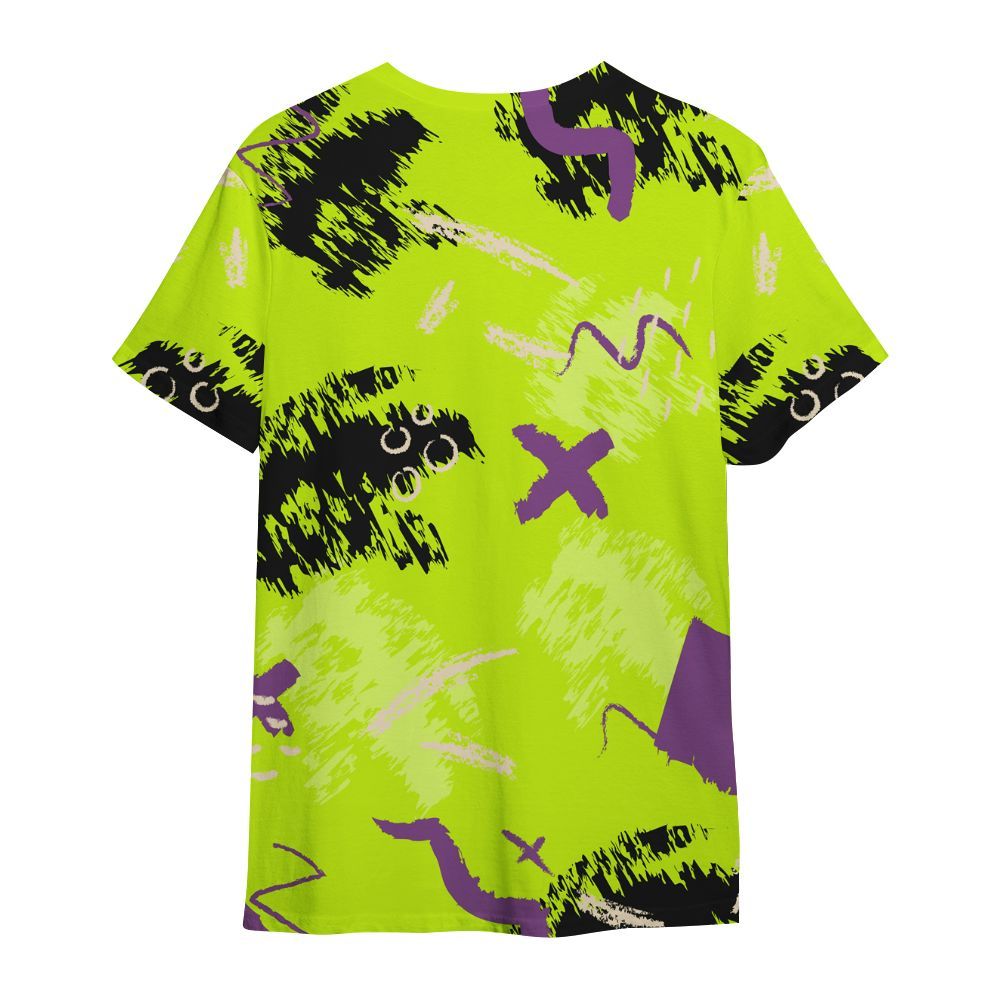 Shirt To Match GS Black Barely Volt 11s - Hustle Grind Pray Graphic Street Style All Over Print
