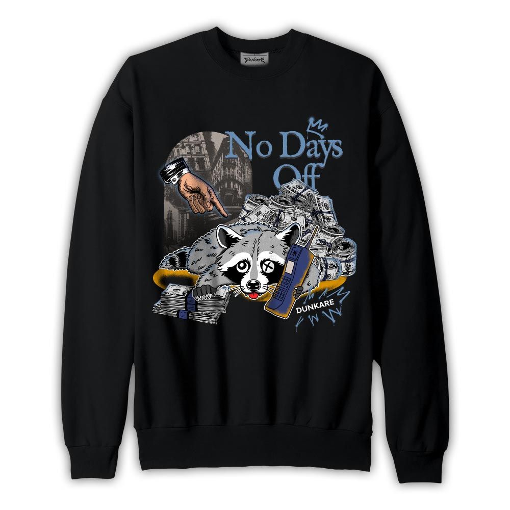 Sweatshirt To match High OG First In Flight 1s Sweatshirt - No Days Off Raccoon Graphic