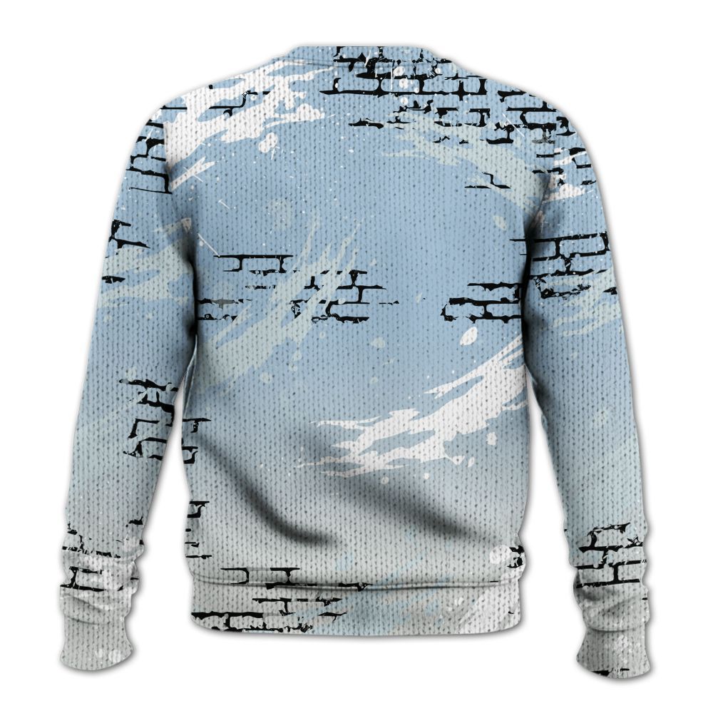 Knitted Sweater To Match Forget Me Not 4s - Values Of Loyalty Drip
