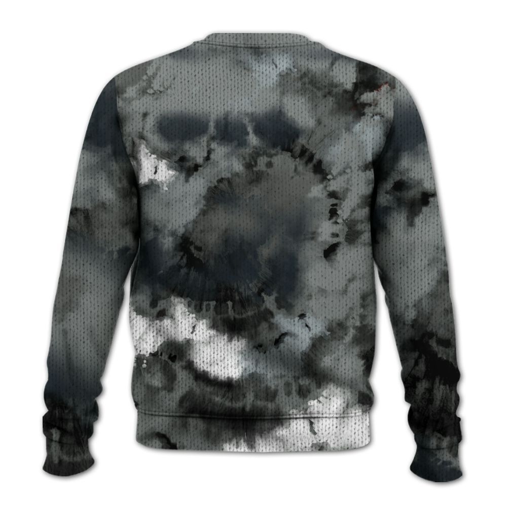 Knitted Sweater To Match Retro Georgetown 6s - SNEAKER Girl Money Drip Tie Dye