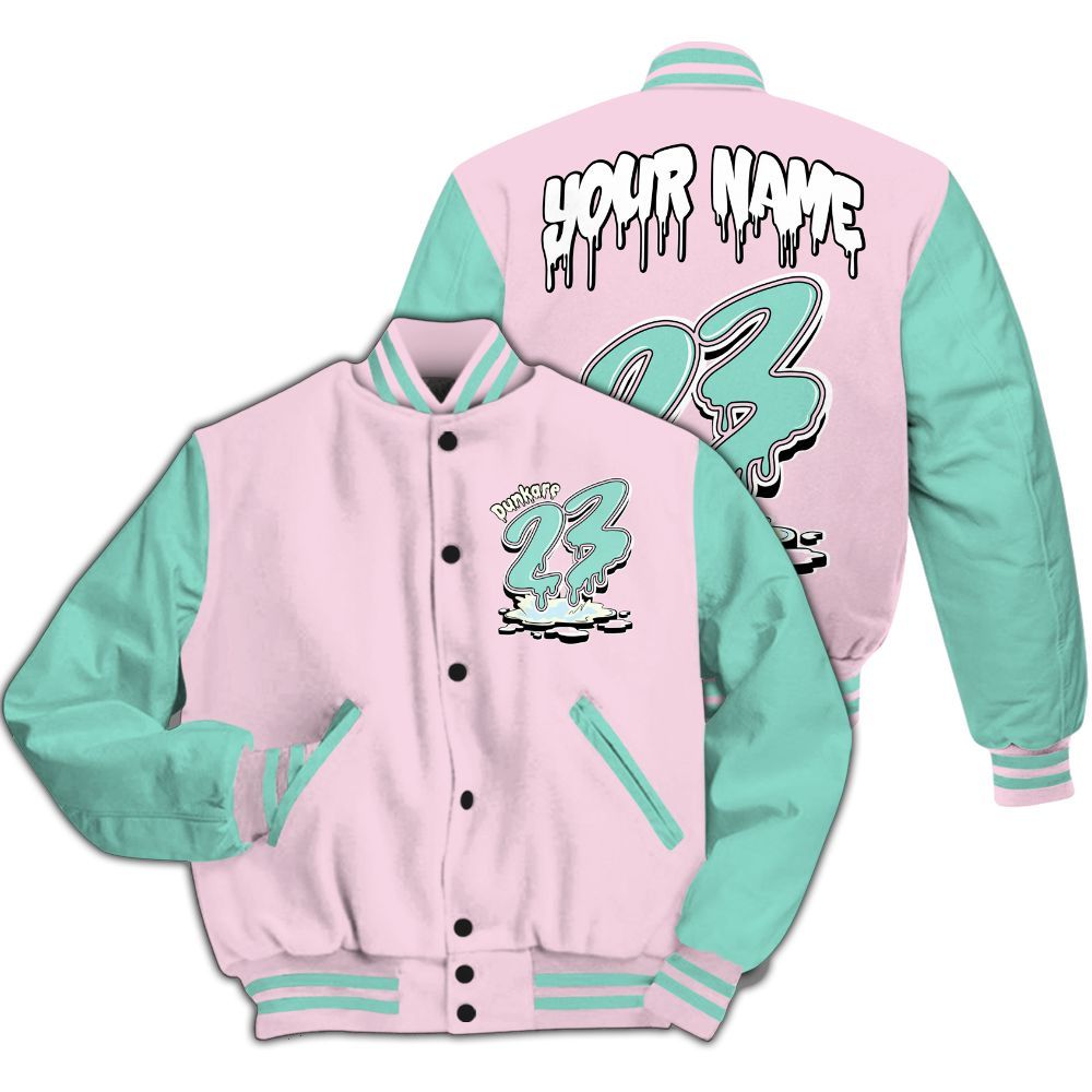 Varsity Jacket To Match Retro Easter 5s - Custom Name 23 Drip All Over Print