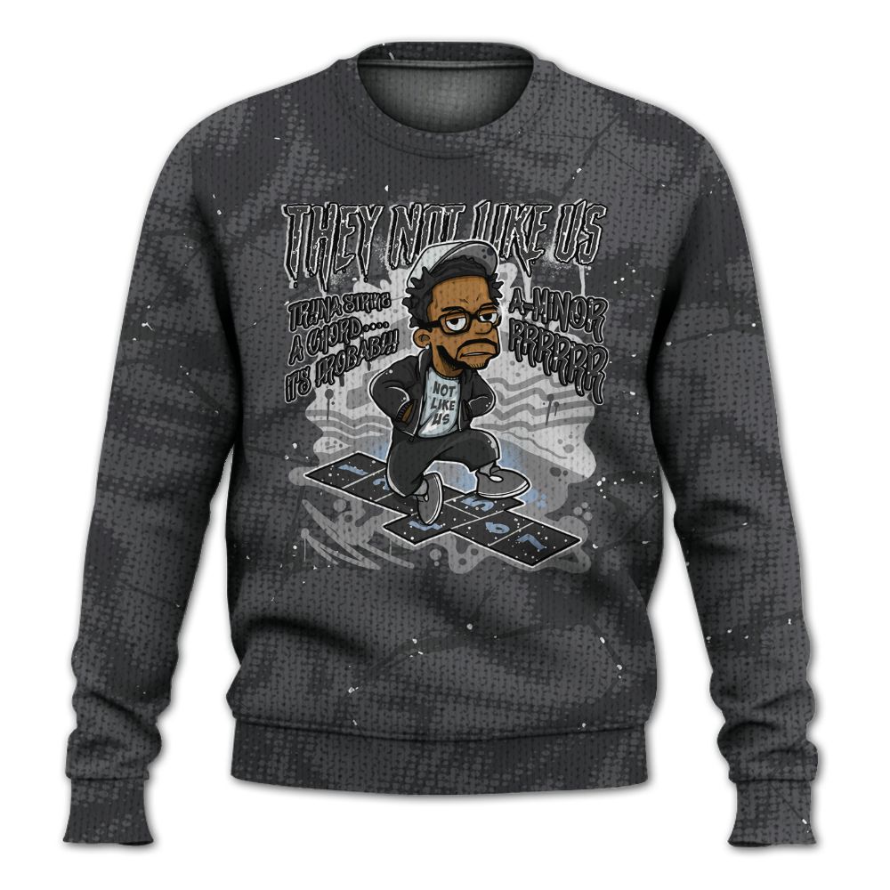 Knitted Sweater To Match Reverse Oreo 6s - Hopscotch Dislike Us Graphic Crack