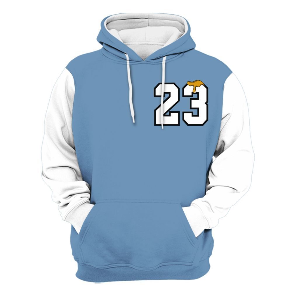 Hoodie To Match High OG First In Flight 1s Varsity Jacket, Custom Name Number 23 Drip All Over Print