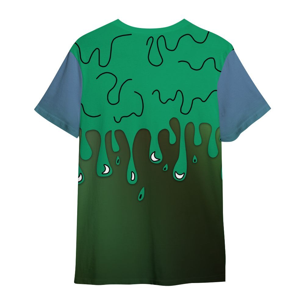 Shirt To Match Foamposite Pro Pine Green 2025 - Snake Trust No One Drip All Over Print