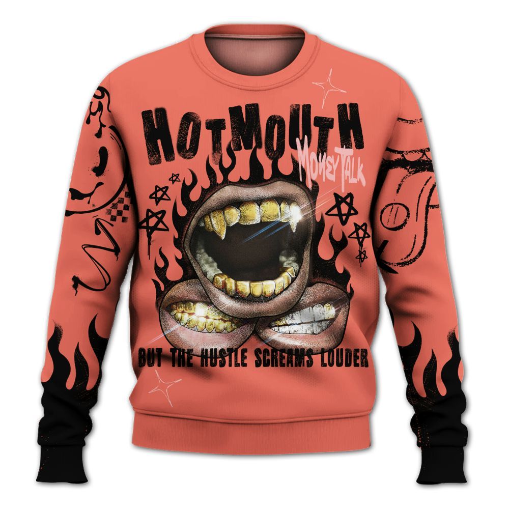 Sweatshirt To Match Low OG PSG 1s - Mouth Burning Street Style All Over Print