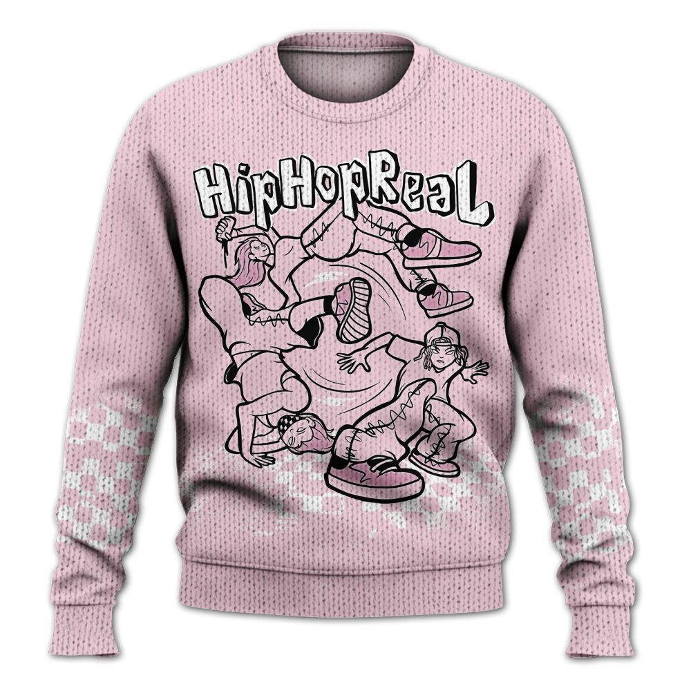 Knitted Sweater To Match Orchid 4s - Feel Life Street Style