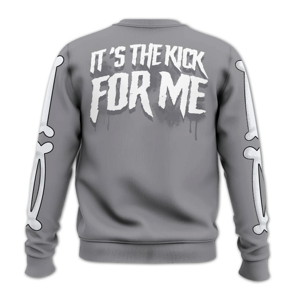 Sweatshirt To Match Low Cement Grey 11s - It's The Kick For Me All Over Print