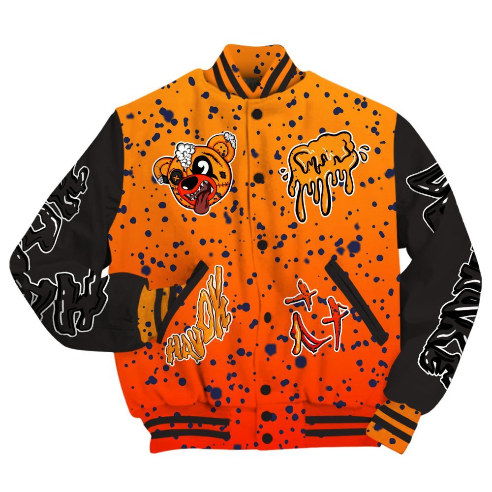 Varsity Jacket To Match Air Max DN Safari Olympic - Havok Bear All Over Print