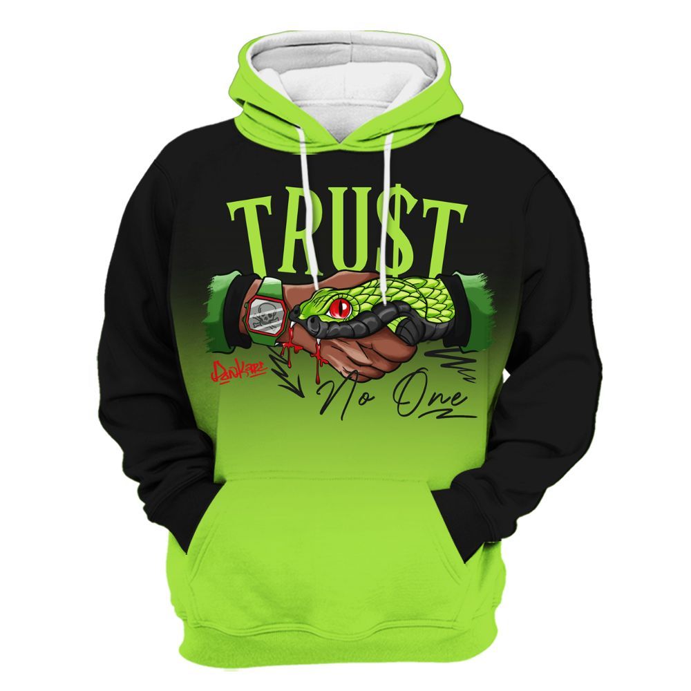 Hoodie To Match Kobe 6 SE Grinch - Snake Trust No One Drip All Over Print