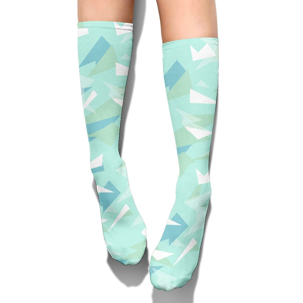 Sock To Match Retro Low Igloo 11s, Geometric Abstract Graphic