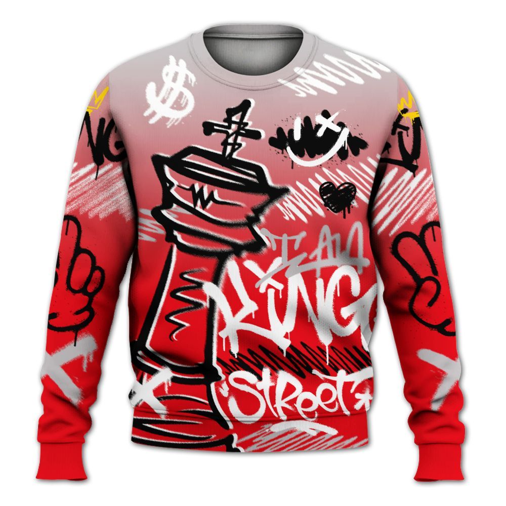 Sweatshirt To Match Air Max 1 Low Poly - Street King Chess Streetwear All Over Print