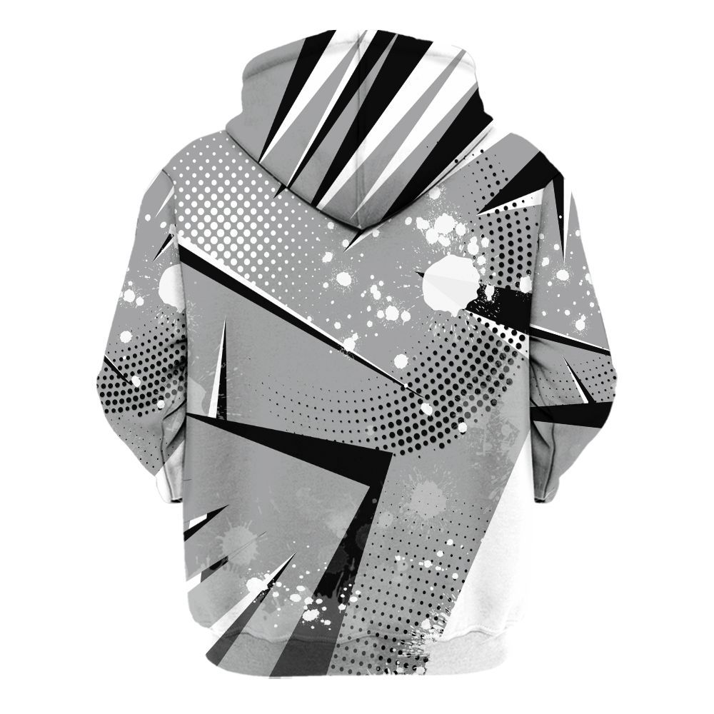 Hoodie To Match Retro Stealth 12s - Poly Trust No One Dripping All Over Print