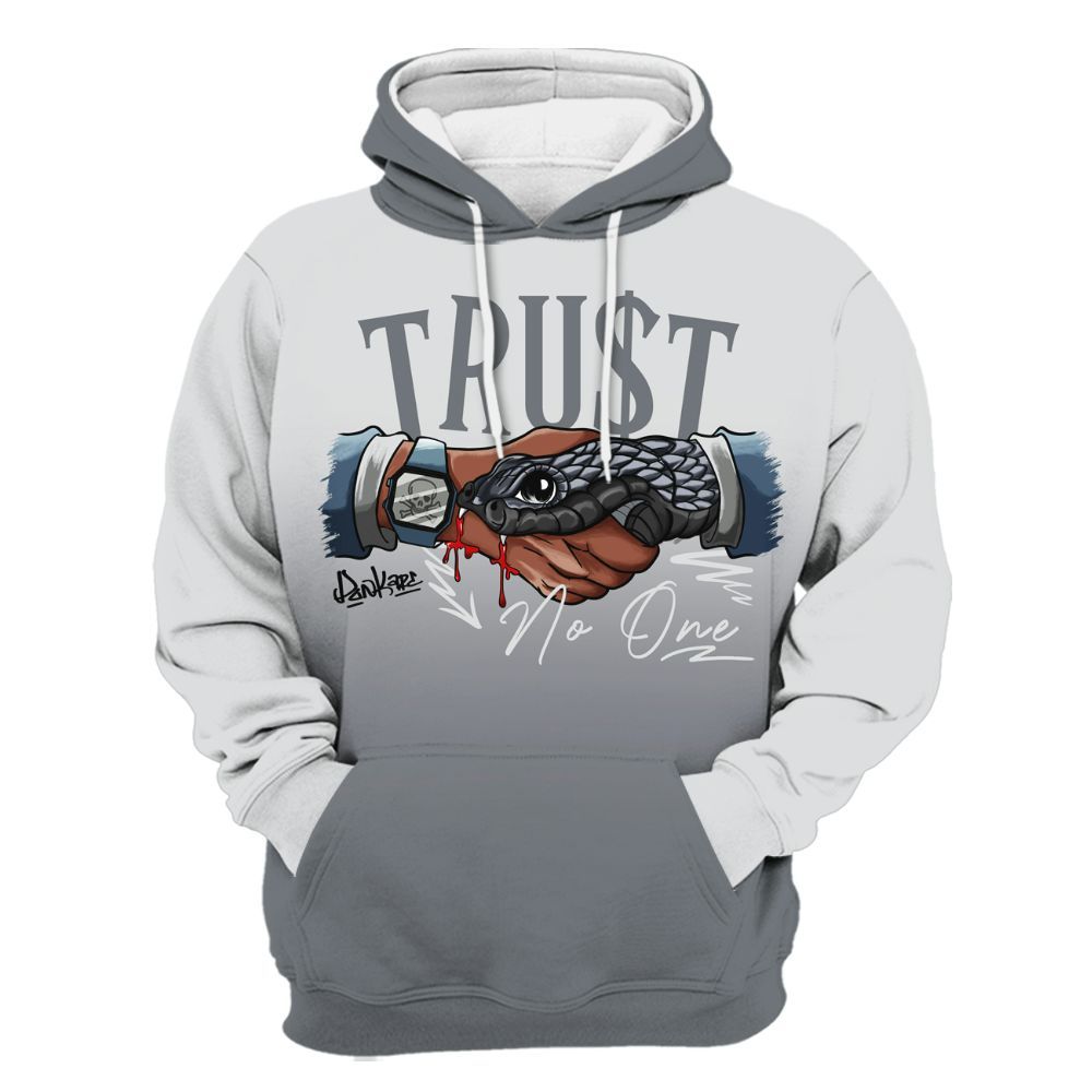 Hoodie To Match Air Max DN Silver Bullet - Snake Trust No One Drip All Over Print