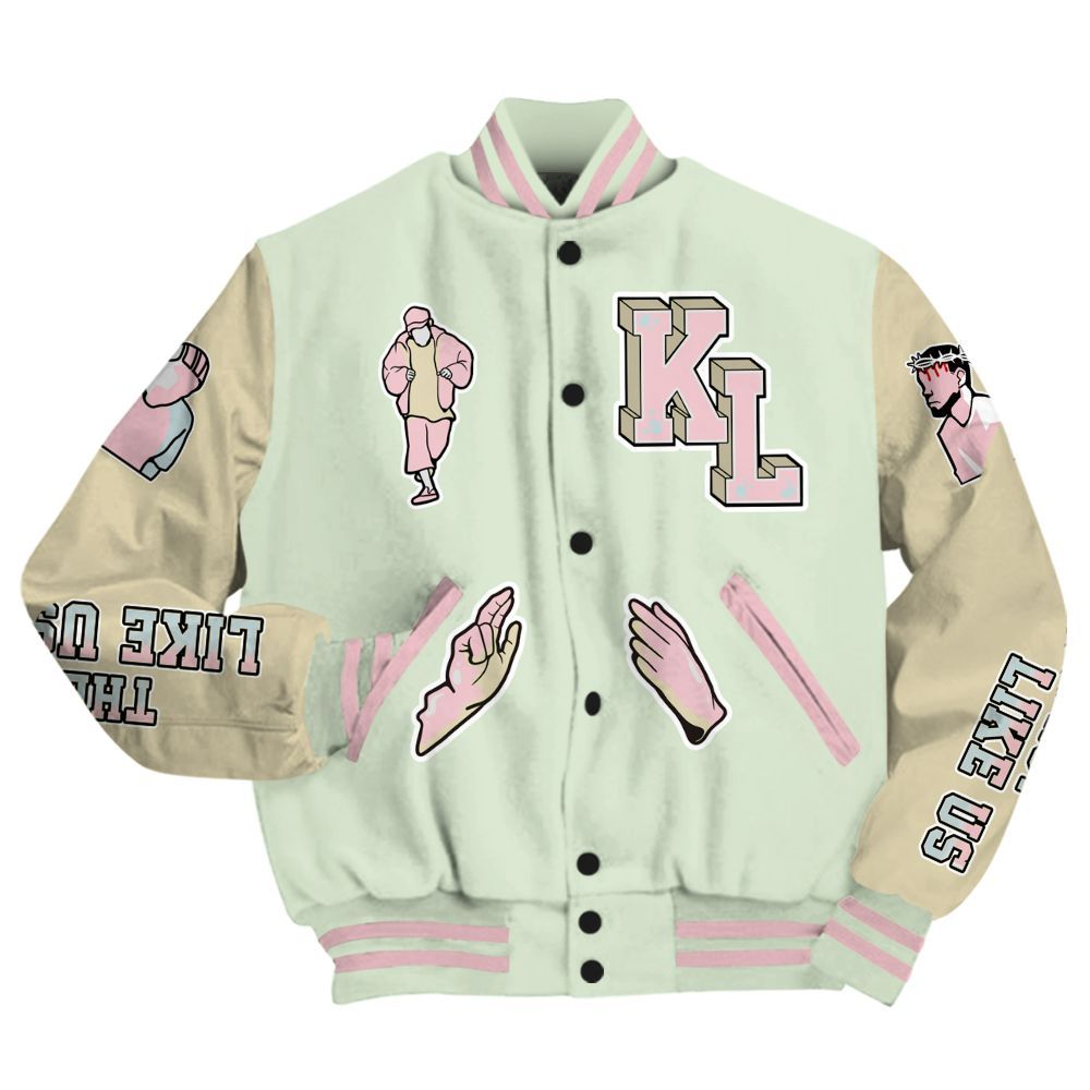 Varsity Jacket To Match Spring Is In The Air 3s - Dislike Us Graphic All Over Print