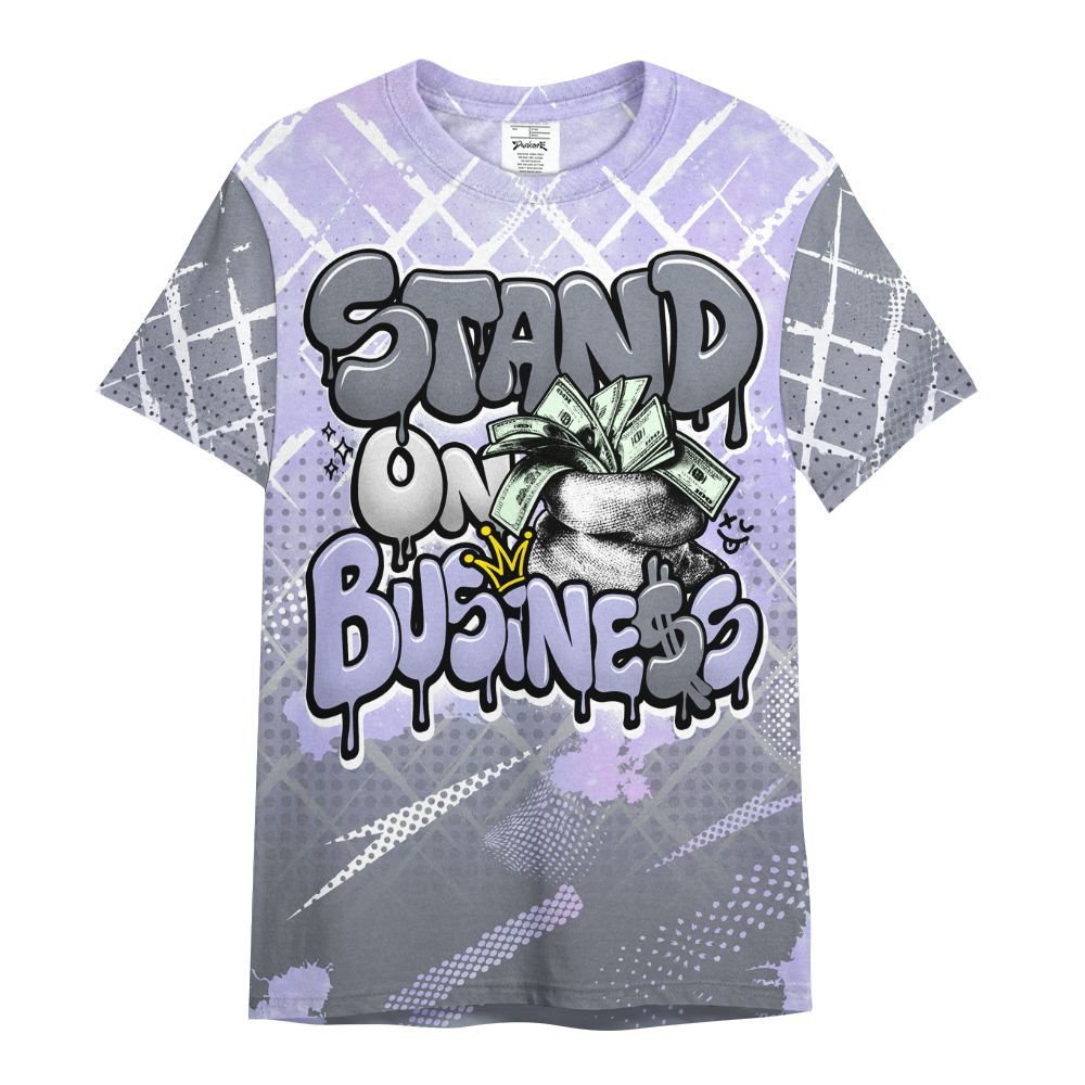 Shirt To Match Zen Master 4s - Halftone Stand Business Dripping All Over Print