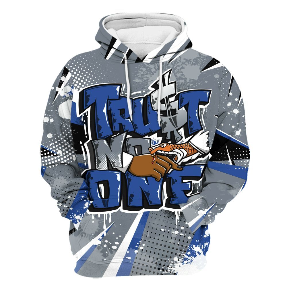 Hoodie To Match RS-X GS League - Poly Trust No One Dripping All Over Print