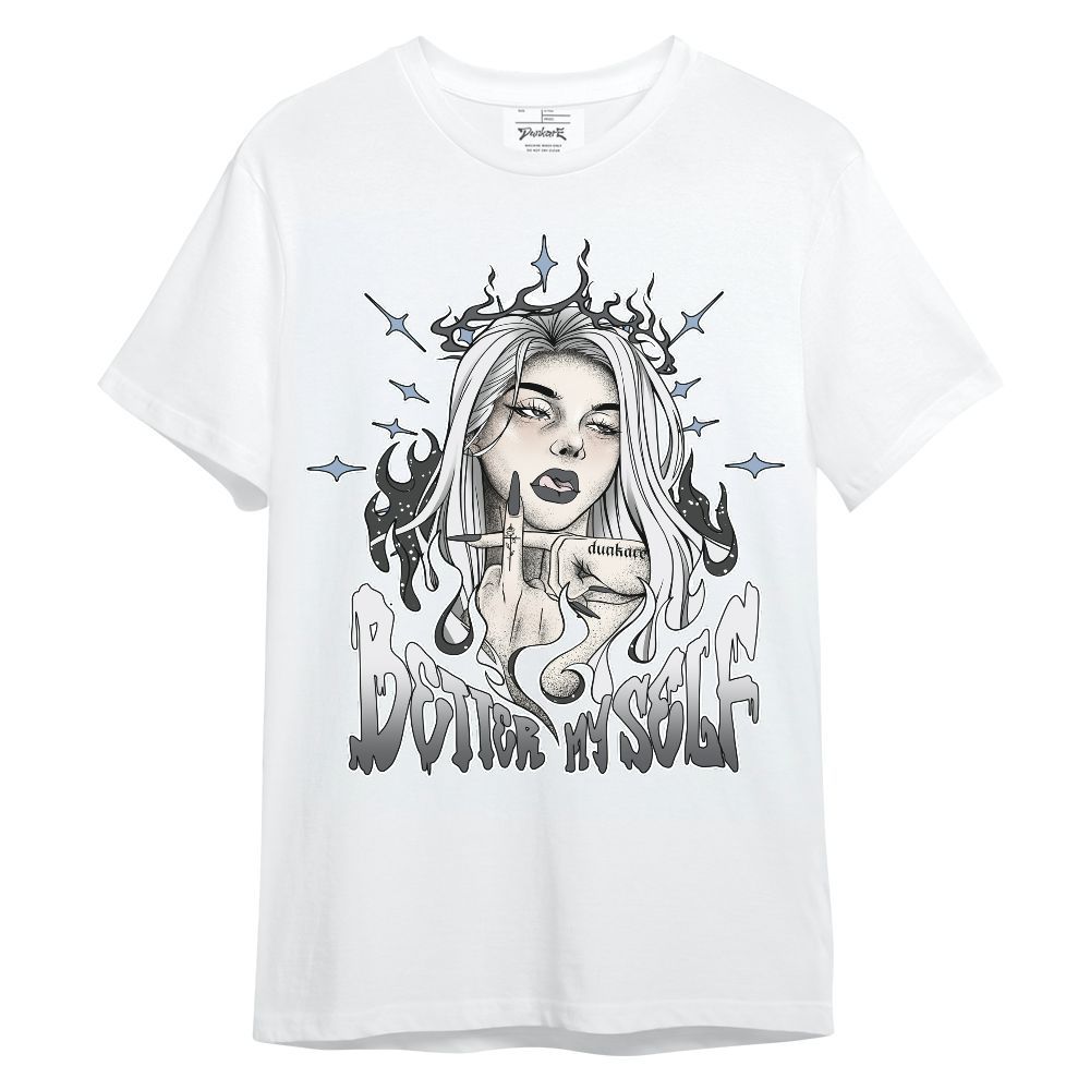 Shirt To Match Reverse Black White 6s - My-Self Unique Unisex Shirt