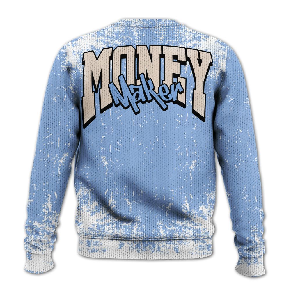 Knitted Sweater To Match Air Max 1 Royal Pulse - Move In Silence Money Street Retro