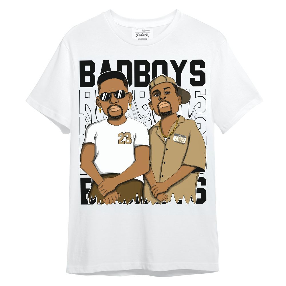Shirt To Match High OG Black Metallic Gold 1s - Bad Boys Funny Graphic Unisex Shirt