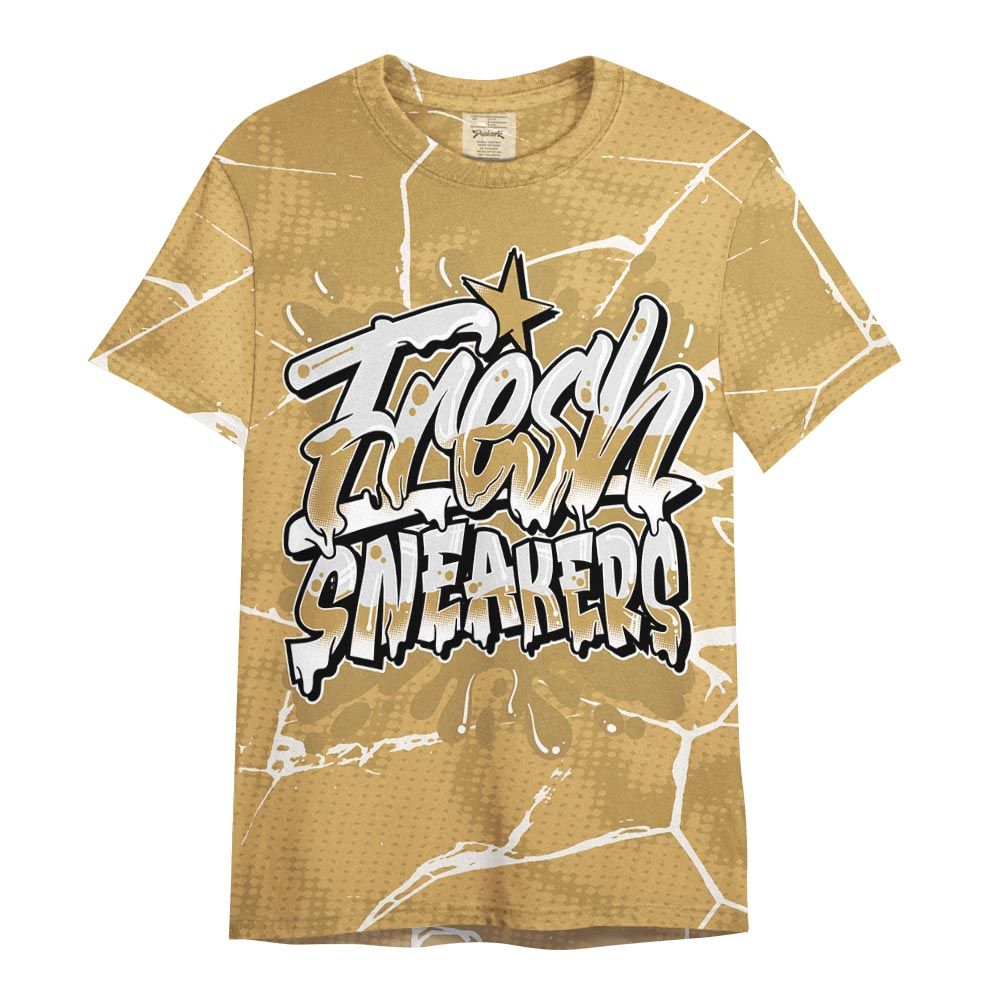 Shirt To Match Craft Paris 6s - Fresh Shoe White Graphic Crack Shirt Unisex