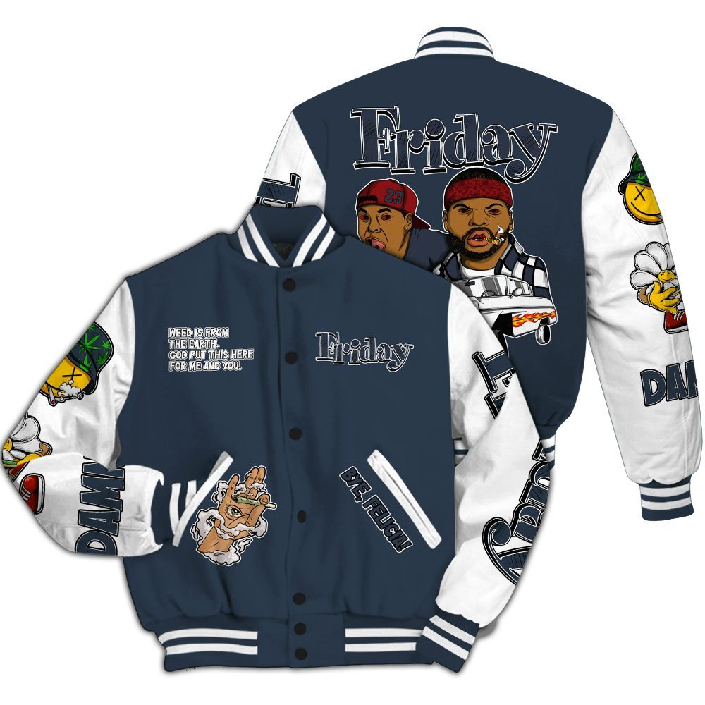 Varsity Jacket To Match Retro Olympic 6s - Friday Sneaker Stress Style All Over Print