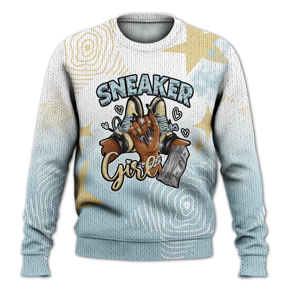 Knitted Sweater To Match Low Year Of The Snake 11s - Sneakerz Girlz Unique Starz