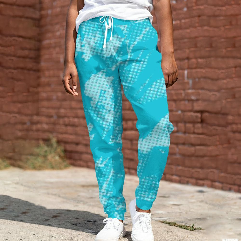 Sweatpant To Match Dunk Low KD 17 N7 - Abstract Halftone Graphic All Over Print