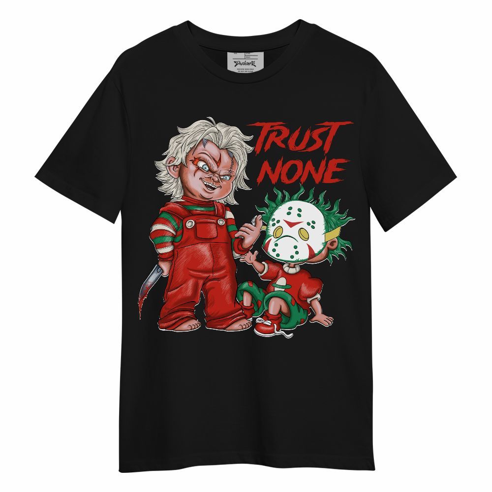 Shirt To Match Retro El Vuelo 3s - Trust No One Scary Graphic