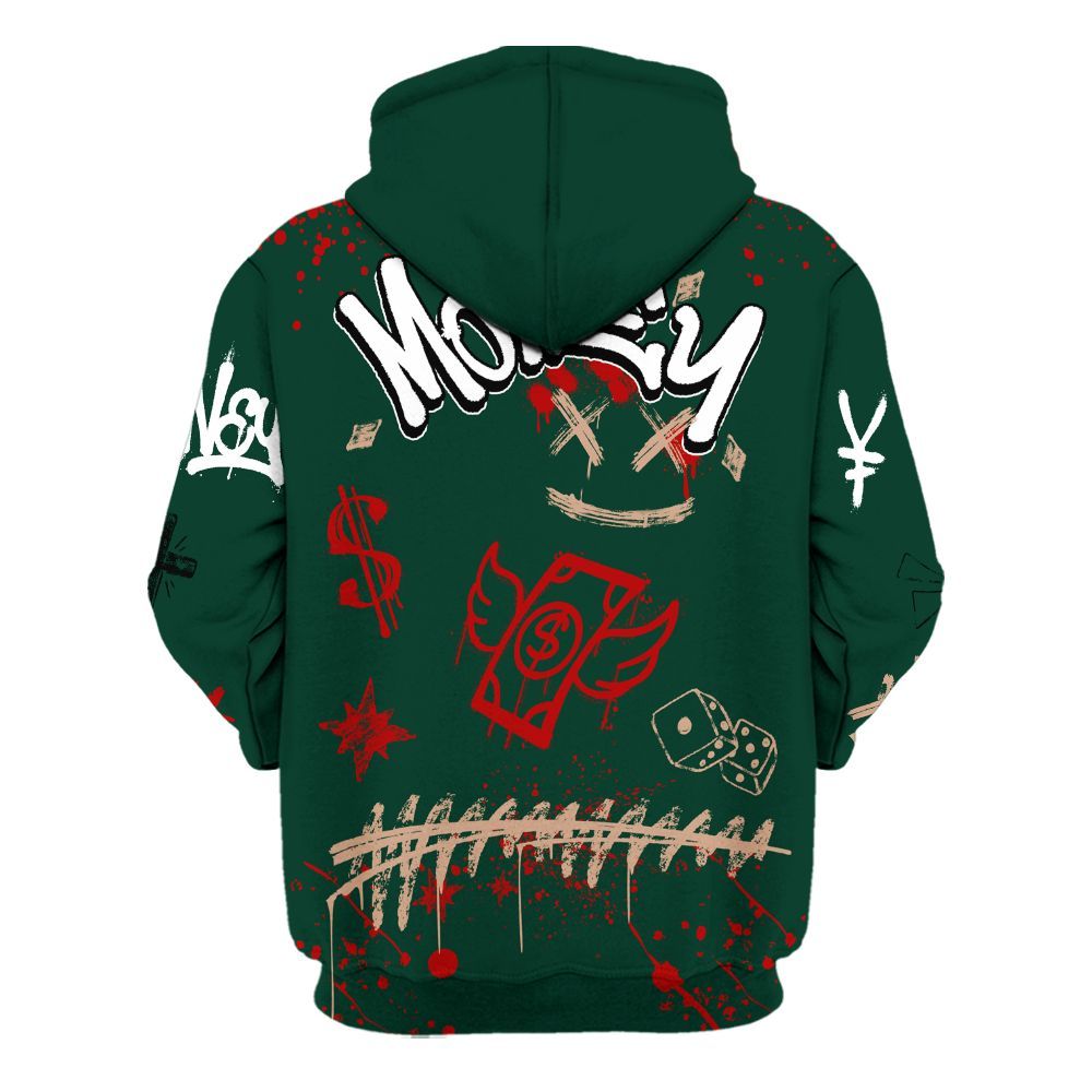 Hoodie To Match Bin 23 8s - Everybody Paid In Full Crayon All Over Print