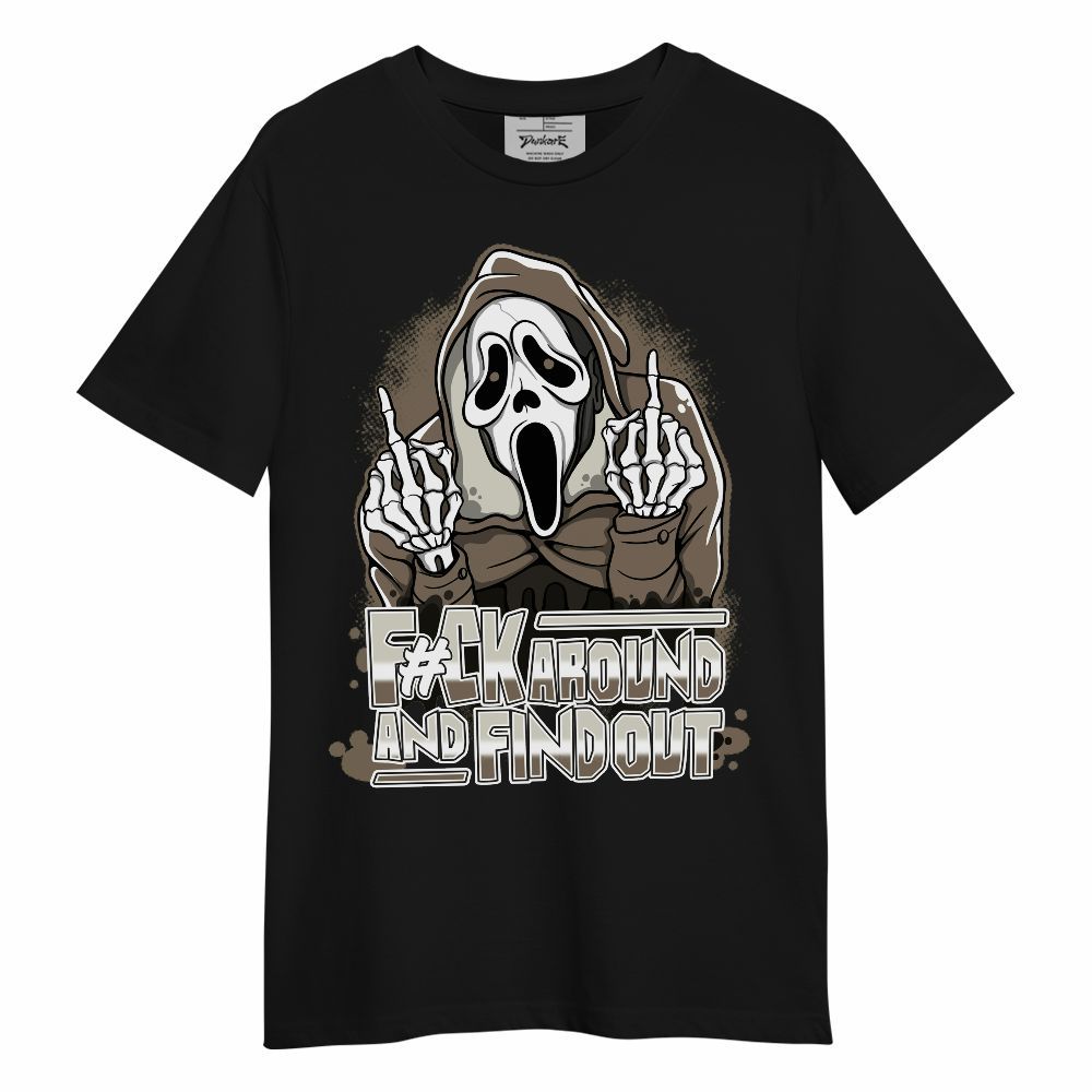 Shirt To Match Low OG Dark Mocha 1s - F#CK And Find Out Graphic Unisex Shirt