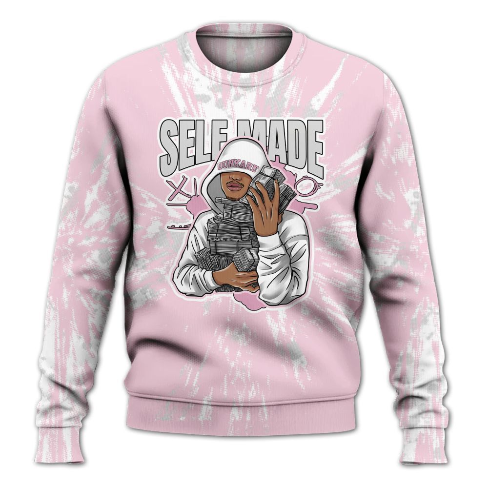 Sweatshirt To Match Orchid 4s - Selfmade Lux All Over Print