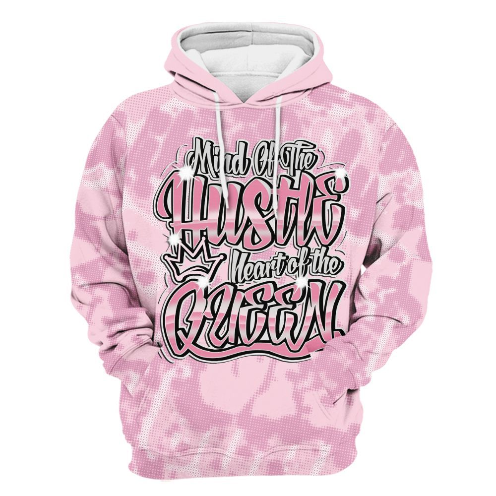 Hoodie To Match Orchid 4s - Hustles Heart Queens Street All Over Print