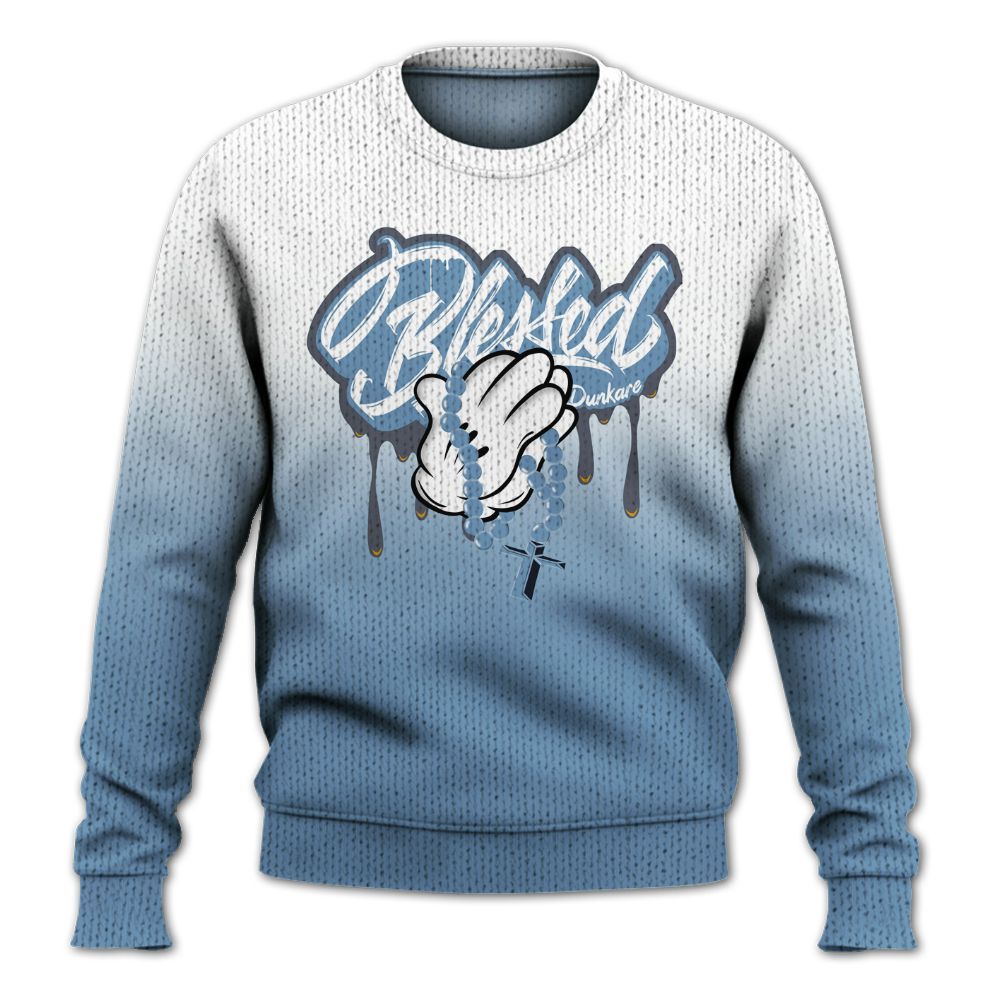 Knitted Sweater To Match High OG First In Flight 1s - God Blessed Drip