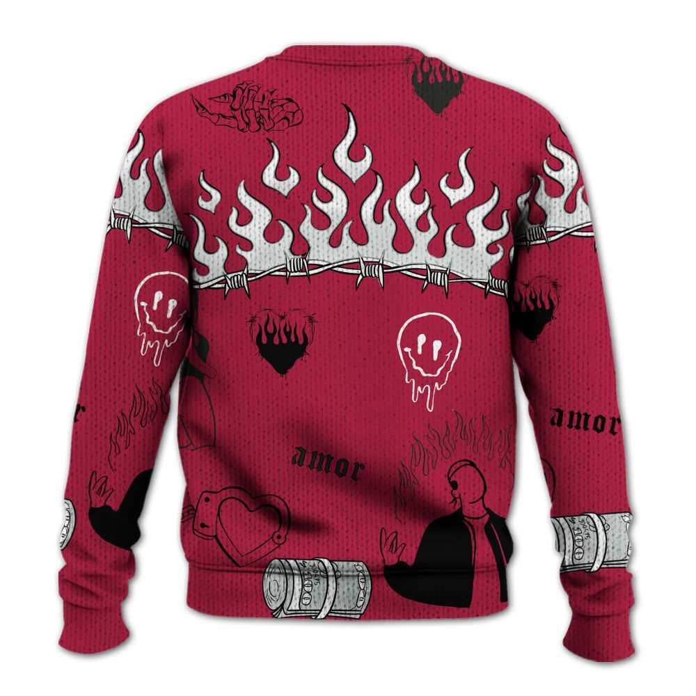 Sweater To Match Toro Bravo 4s - Snake Trust No One Graphic