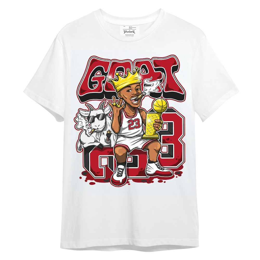 Shirt To Match Bred Velvet 11s - G.O.A.T Number 23 Unisex Shirt